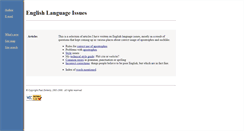 Desktop Screenshot of eng-lang.co.uk