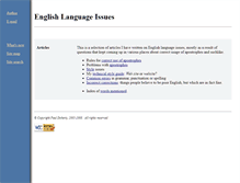 Tablet Screenshot of eng-lang.co.uk